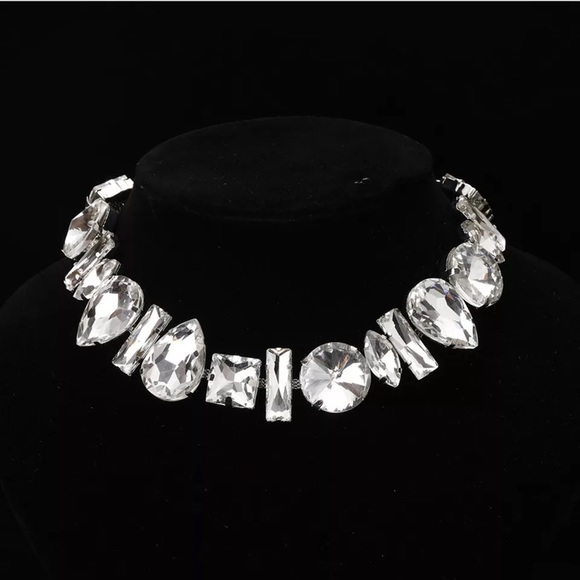 Zara NEW Double Thickness Interlock Oval Rectangle Link Chain Necklace - Picture 4 of 16